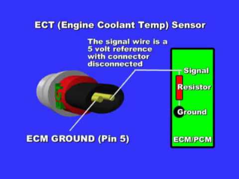 Engine Coolant Temperature Sensor - YouTube