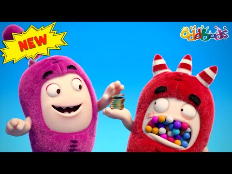 Oddbods | NEW | CANDY CRASH | Funny Cartoons For Kids