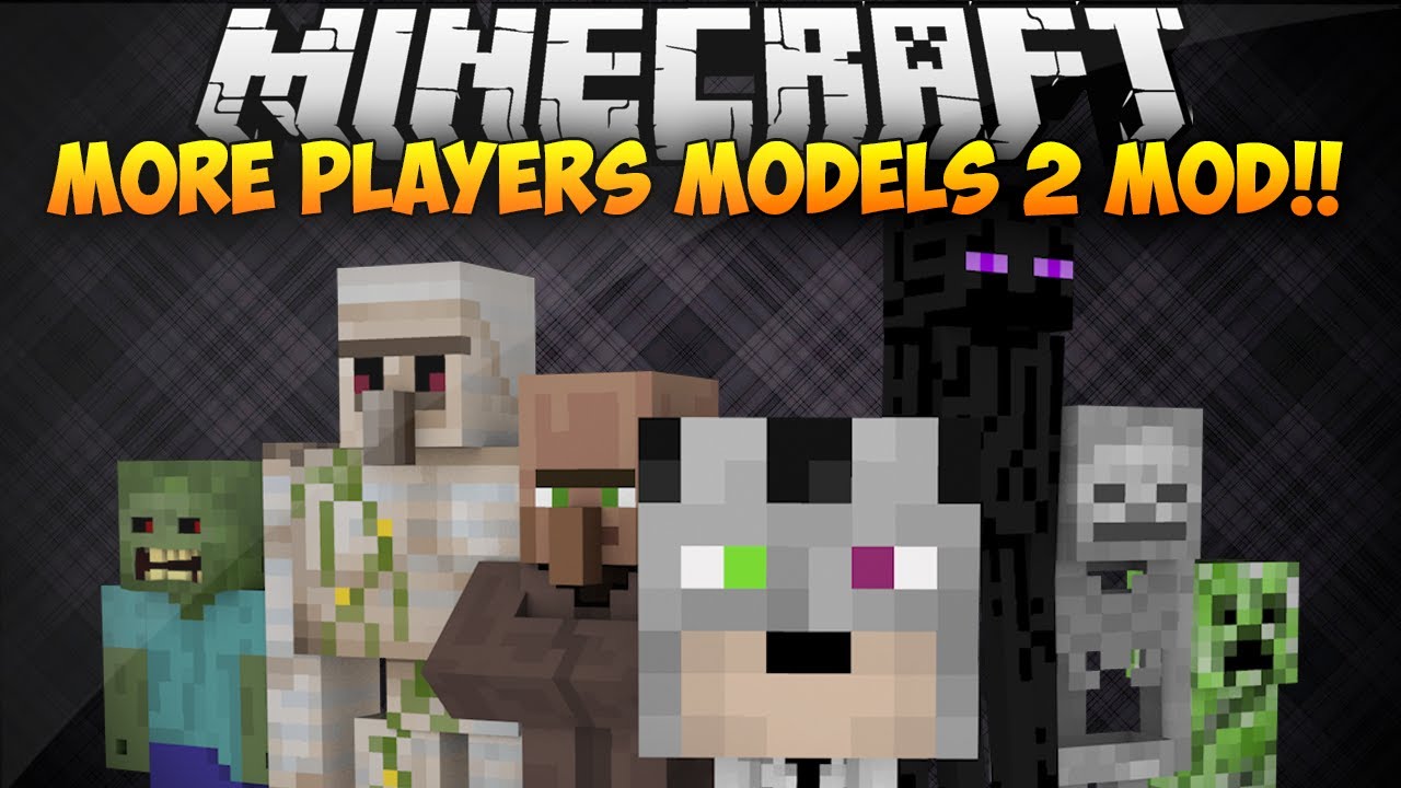 minecraft more players models mod 1.8.9