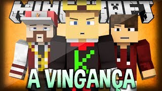 A VINGANÇA NAS ALTURAS! - SkyWar c/ Kazzio e Lugin (Minecraft)