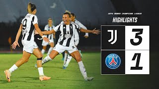 HIGHLIGHTS | JUVENTUS WOMEN 3-1 PSG | UWCL