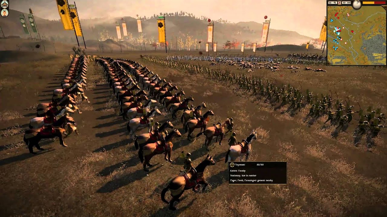 Shogun 2 Total War DEMO gameplay - Sekigahara, 1080P HD - YouTube