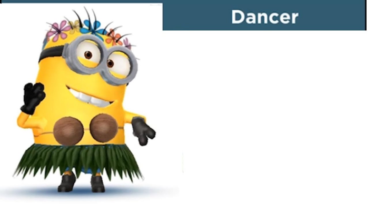 Despicable Me: Minion Rush - Dancer Costume - YouTube
