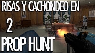 PROP HUNT 2: Risas y Cachondeo! Con mas gente que en la guerra - [LuzuGames]