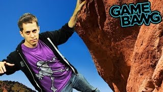 KINECT ROCK CLIMBING FAIL (Game Bang)