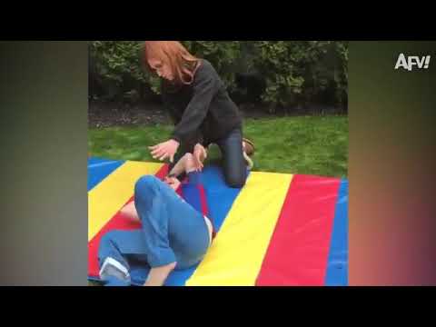 Fun with jumping very funny jump. Oh god ππ€£π Really good fun...