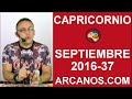 Video Horscopo Semanal CAPRICORNIO  del 4 al 10 Septiembre 2016 (Semana 2016-37) (Lectura del Tarot)