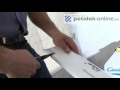 Монтаж (установка) алюминиевого реечного потолка. Часть 1.