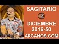 Video Horscopo Semanal SAGITARIO  del 4 al 10 Diciembre 2016 (Semana 2016-50) (Lectura del Tarot)