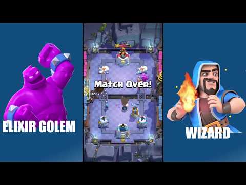 Clash Royale Funny Moments with Elixir Golem and Bomb Tower | Andi Games