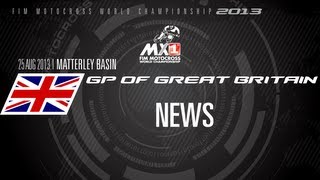 MXGP of Great Britain 2013 - NEWS Highlights - Motocrosss