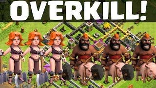 OVERKILL! || CLASH OF CLANS | Let's Play Clash of Clans [Deutsch/German HD] Android iOS