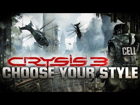 Crysis 3 — интерактивное видео геймплея