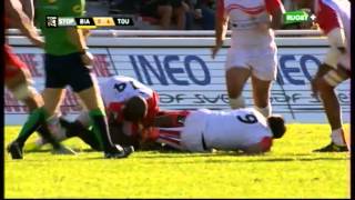 Agression de Yachvili sur Armitage lors de Biarritz vs Toulon