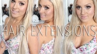 All About My Extensions! ♡ & GIVEAWAY. Keratin Bonded & Clip In Extensions