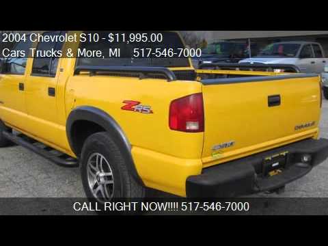2004 Chevrolet S10 Crew Cab 4WD ZR5 - for sale in Howell ...