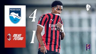 Rossoneri defeated at the Adriatico | Pescara 4-1 Milan Futuro | Highlights Serie C