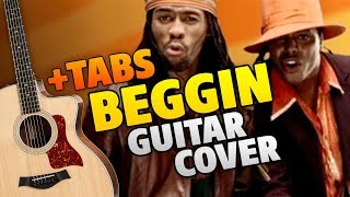 Madcon - Beggin' (Fingerstyle Guitar Cover With Tabs And Karaoke Lyrics)