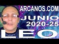Video Horóscopo Semanal LEO  del 14 al 20 Junio 2020 (Semana 2020-25) (Lectura del Tarot)