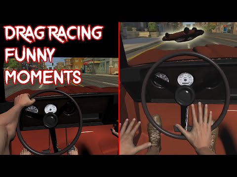 hand Simulator Drag Racing (Funny Moments)