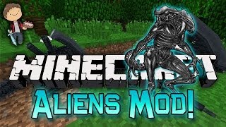 Minecraft: Mod Battles - Aliens Mod VS Predators Mod!