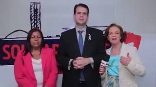 O solidariedade participa da campanha de combate à violência contra a mulher