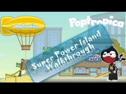 poptropica superpower island walkthrough full