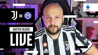 JUVENTUS VS INTER | GETTING PUMPED + LIVE MATCH REACTIONS 💪⚪⚫?