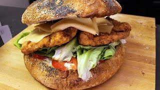 Gigantyczny Chicken Burger