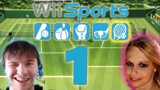 Let's Play Wii Sports Part 1: Tennis Missionen & Multiplayer Match