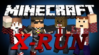 Minecraft X-Run Minigame w/ SkyDoesMinecraft, BajanCanadian and MunchingBrotato