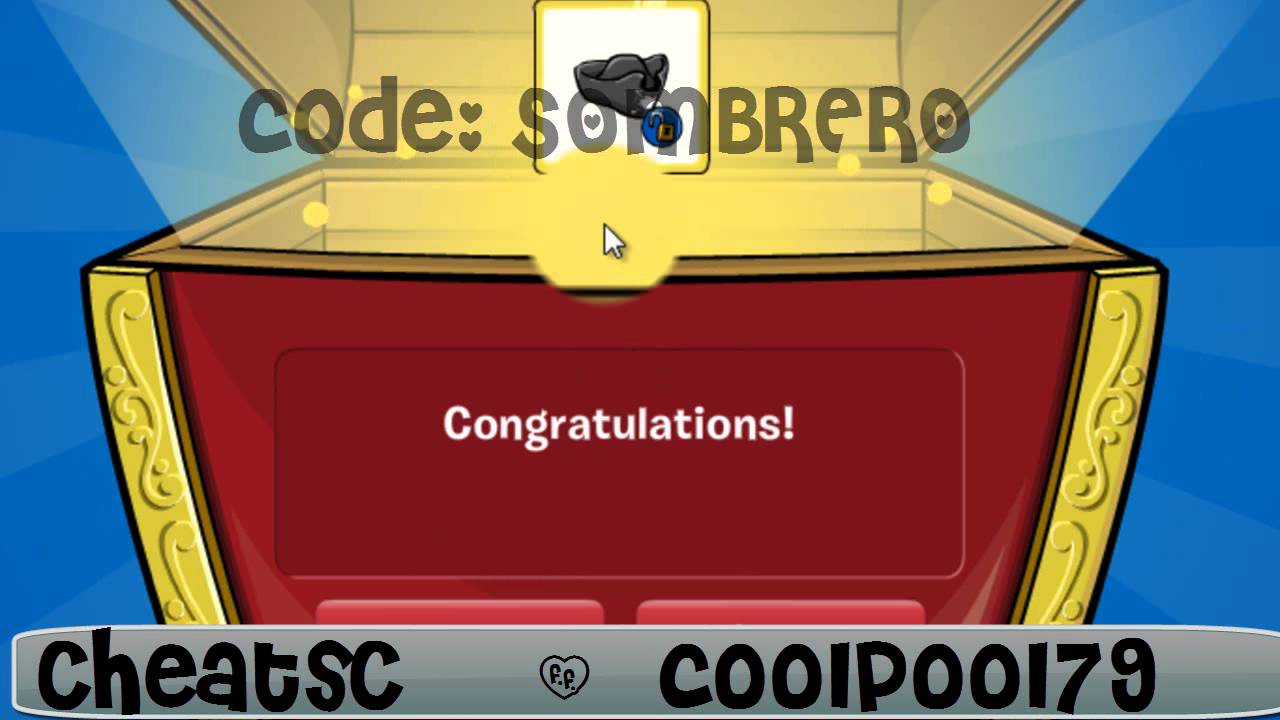 Club Penguin Codes Episode 1 - October 2012: Tricorn Hat - YouTube