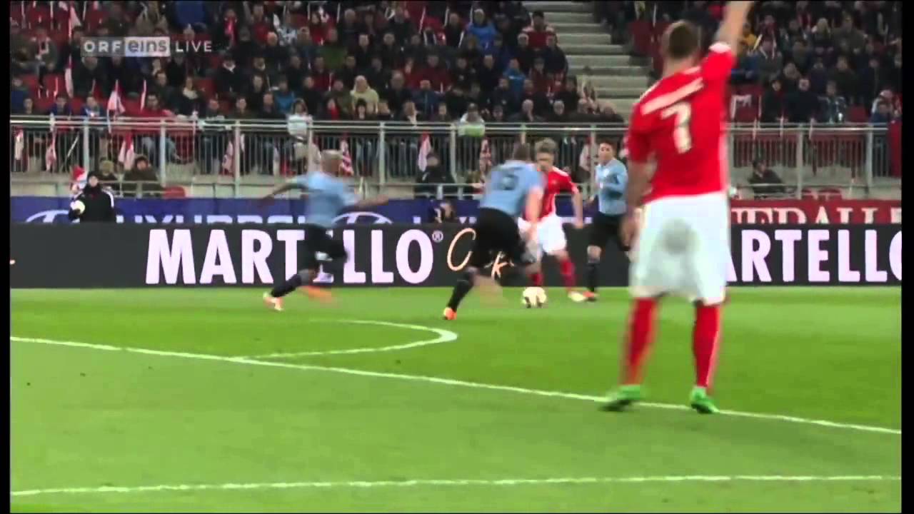 Австрия - Уругвай 1:1 видео