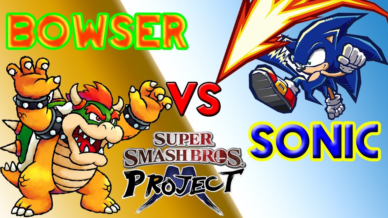 Sonic Vs Bowser Project M 2.5 Super Smash Bros Brawl YouTube