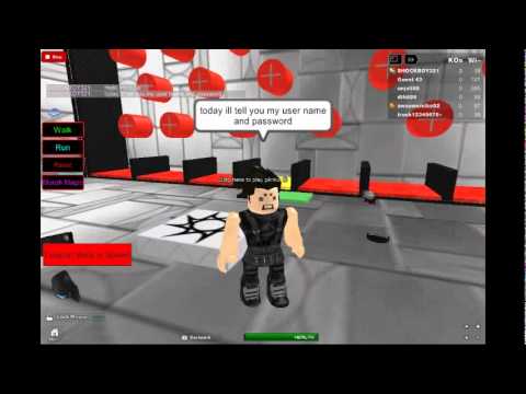 roblox password username