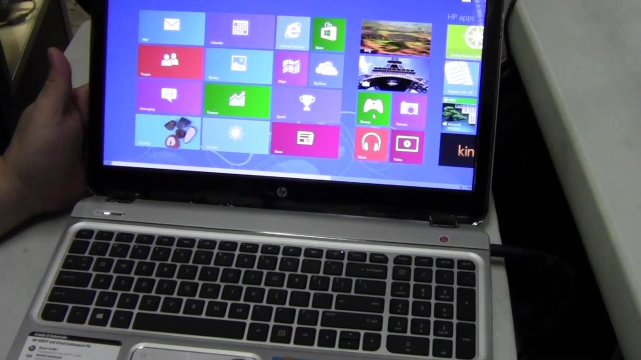 HP AMD A10 Laptop unboxing and Windows 8 Setup - YouTube