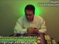 Video Horscopo Semanal VIRGO  del 13 al 19 Enero 2008 (Semana 2008-03) (Lectura del Tarot)