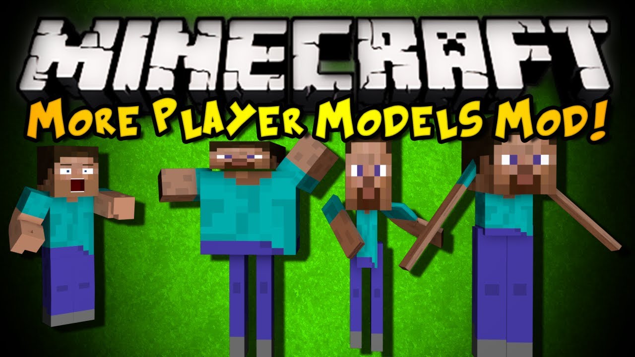 minecraft more player models mod 2