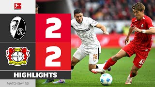 Freiburg Hands Bayern the Title! SC FREIBURG — BAYER 04 LEVERKUSEN | HL | MD 32 – Bundesliga 2024/25