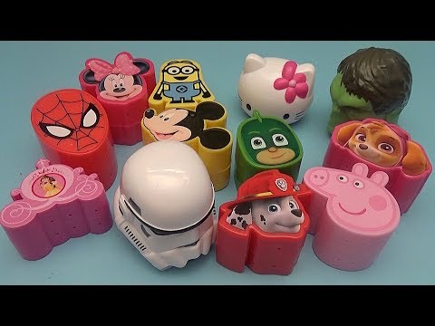 Surprise Egg Opening Memory Game for Kids! Avengers Spider-Man Disney PJ Masks Peppa Pig!