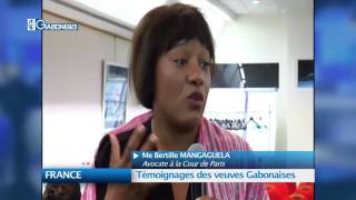 FRANCE : Témoignages des veuves gabonaises