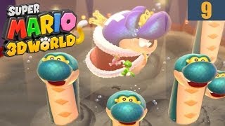 Super Mario 3D World Let´s Play #009 [GERMAN] - Der dicke Wurmkönig!