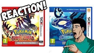 Reaction trailer Pokémon Omega Ruby & Alpha Sapphire - Dario Moccia