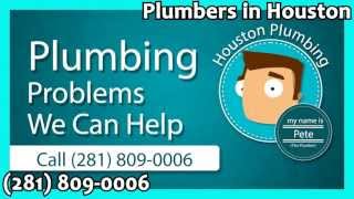 Plumber In Houston - 281-809-0006 Plumbers in Houston