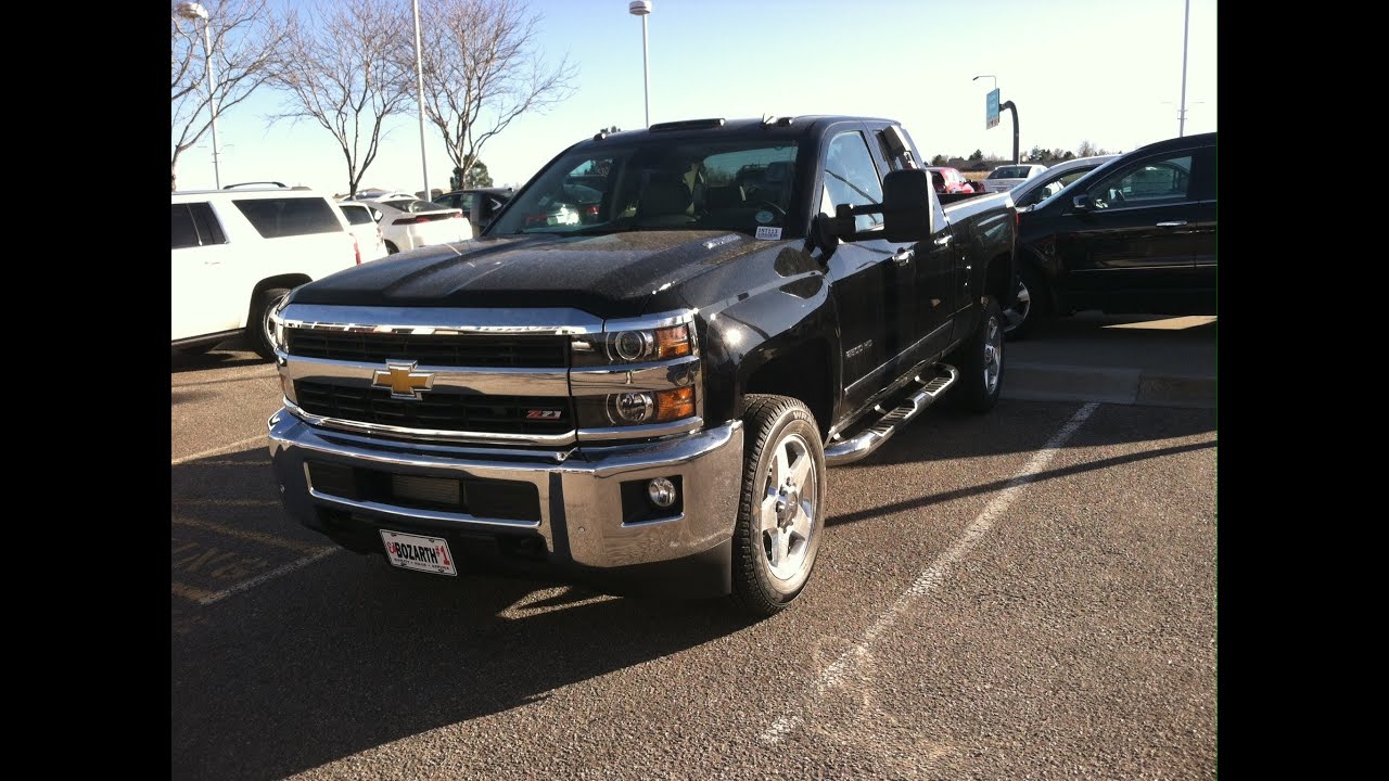2015 Chevrolet Silverado 2500HD LTZ Double Cab (Start Up ...