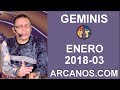 Video Horscopo Semanal GMINIS  del 14 al 20 Enero 2018 (Semana 2018-03) (Lectura del Tarot)