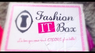 Mon avis sur la Fashion It Box