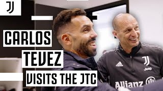 👋? Welcome Back Carlos! | Carlos Tevez Visits the Juventus Training Centre! | Juventus