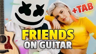 Marshmello & Anne-Marie - Friends (Fingerstyle Guitar Cover)