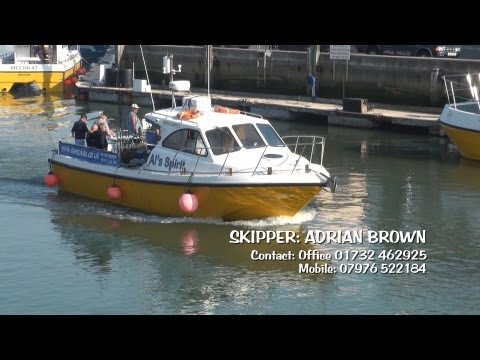 Weymouth Bass and Bream fishing on board Als Spirit October 2013